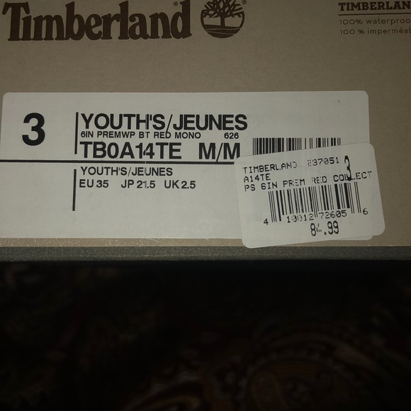 Red timbs - Picture 2 of 2